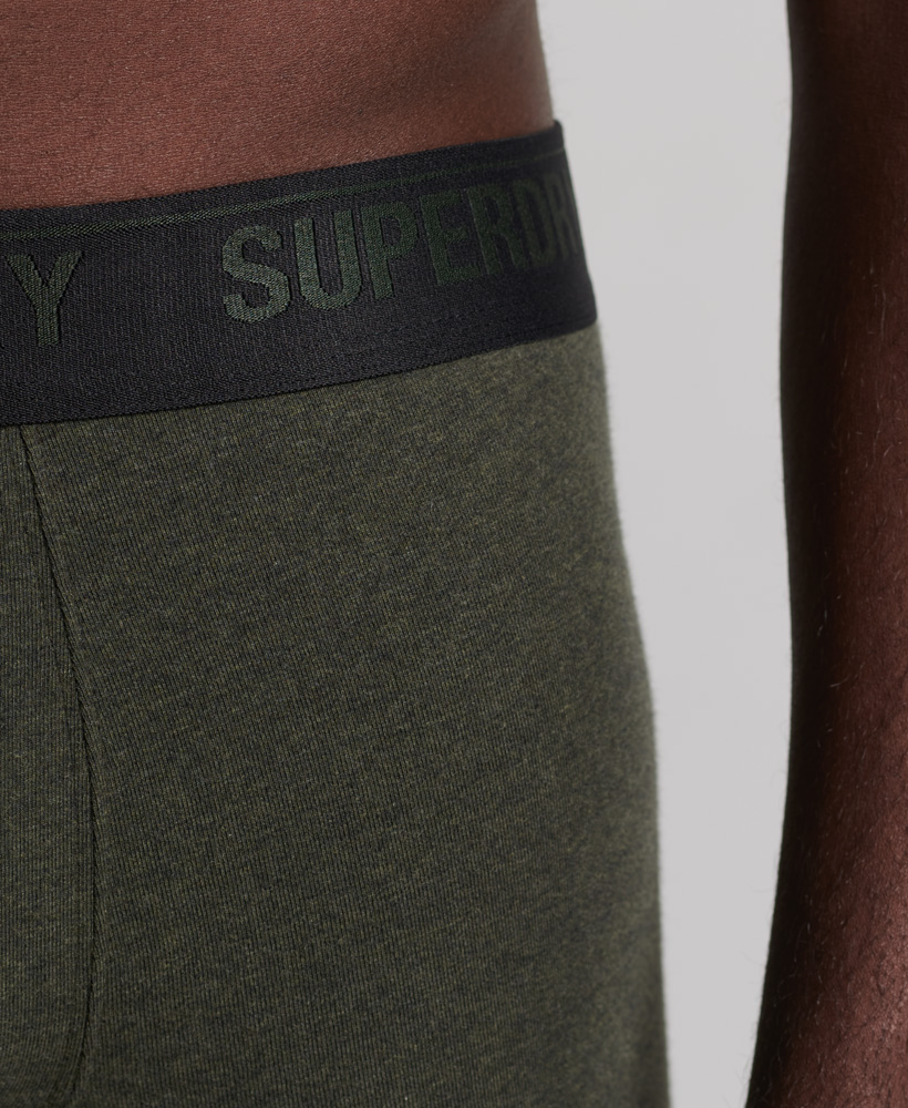 upload9223368955665982111 Superdry Trunk Unterhosen 3er Pack - Black/Olive/Grey