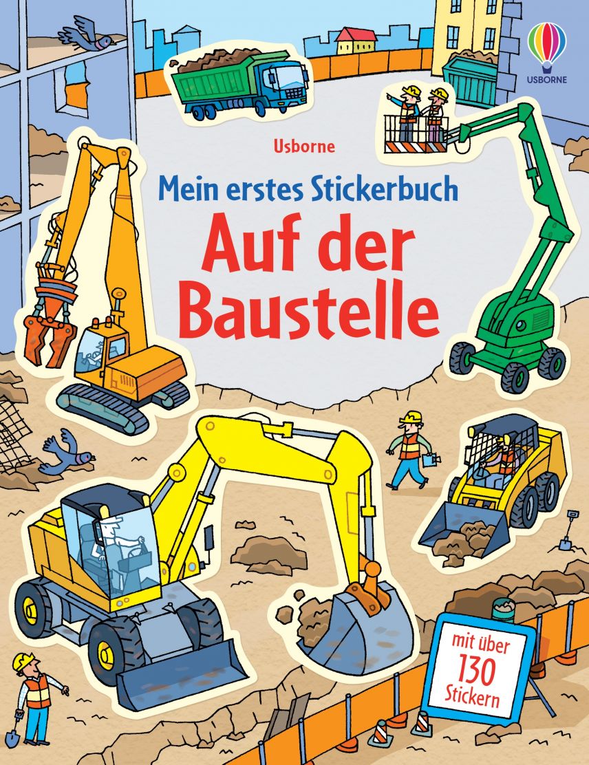 Usborne Mein Erstes Stickerbuch - Auf der Baustelle Usborne Mein Erstes Stickerbuch - Auf der Baustelle