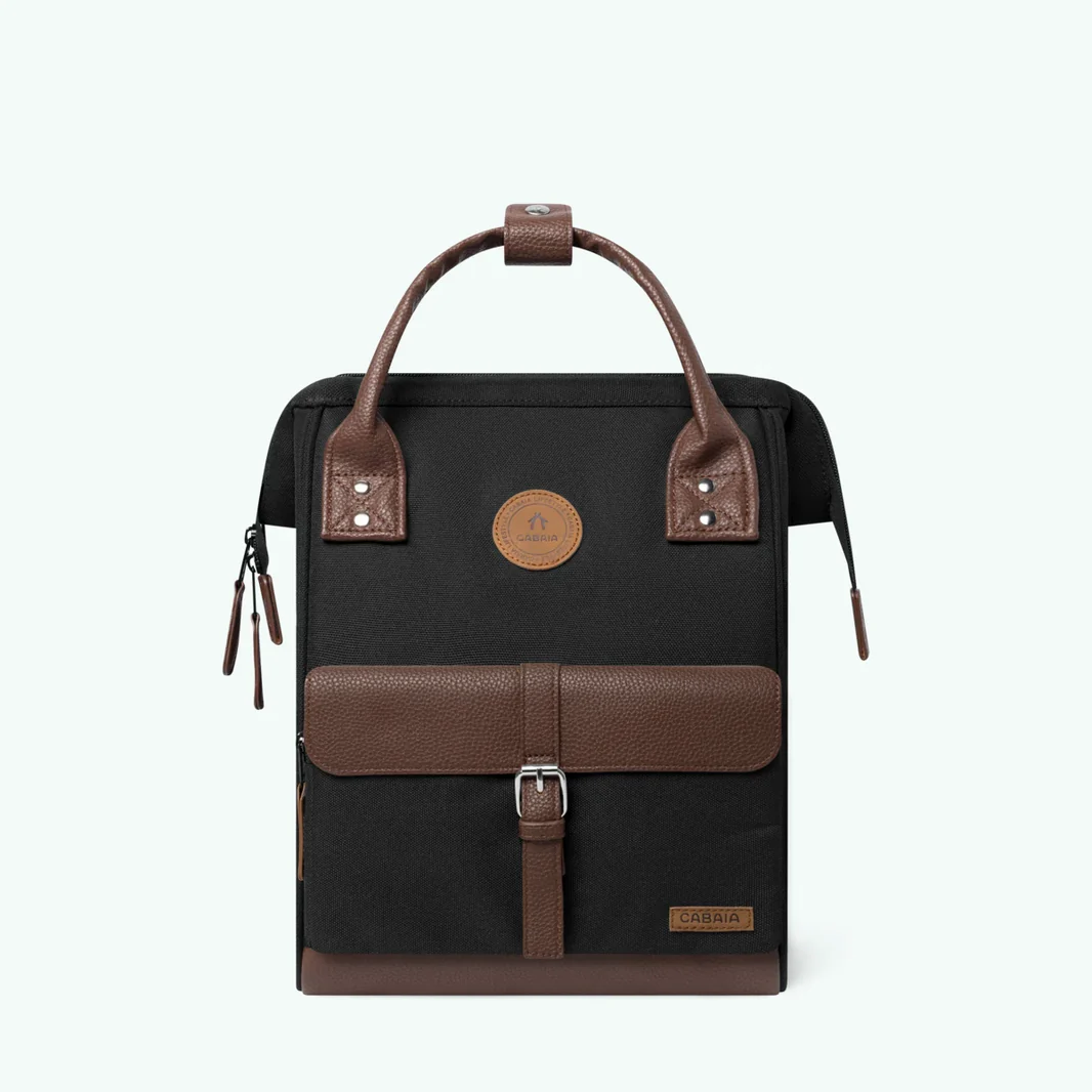 Cabaia Rucksack MANAGUA Small mit Laptop-Fach - Schwarz