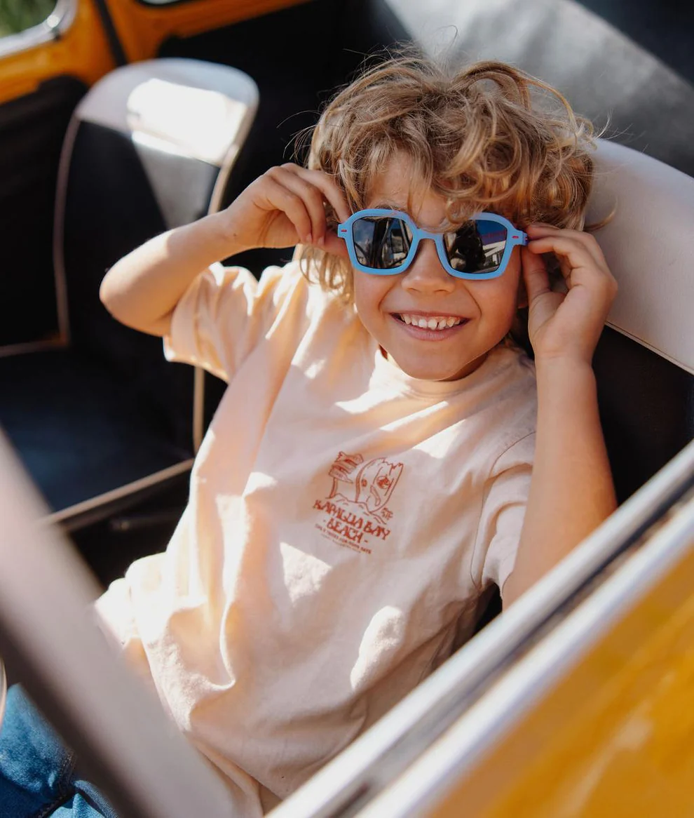 Hello Hossy Kinder Sonnenbrille - Lunettes Hossy Leo Türkis