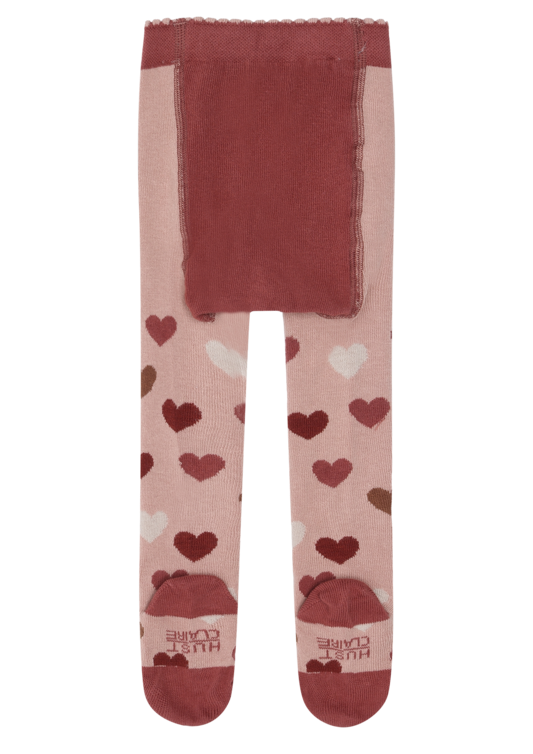 Hust & Claire Strumpfhose Frankie in Altrosa - Old Hearts - Herzen Hust & Claire Strumpfhose Frankie in Altrosa - Old Hearts - Herzen