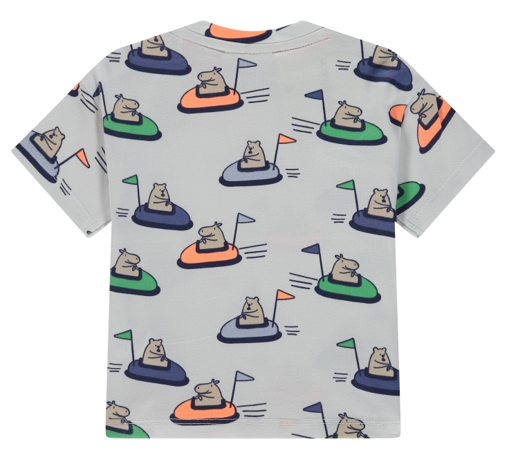 Babyface Baby Jungs Kurzarm T-Shirt Bunte Bumper Cars Babyface Baby Jungs Kurzarm T-Shirt Bunte Bumper Cars