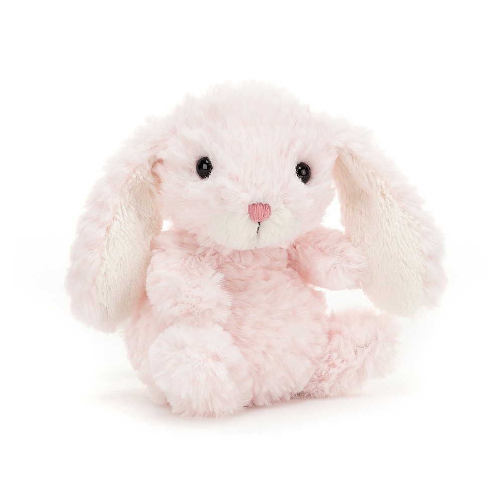Jellycat Yummy Bunny in Pastel Rosa