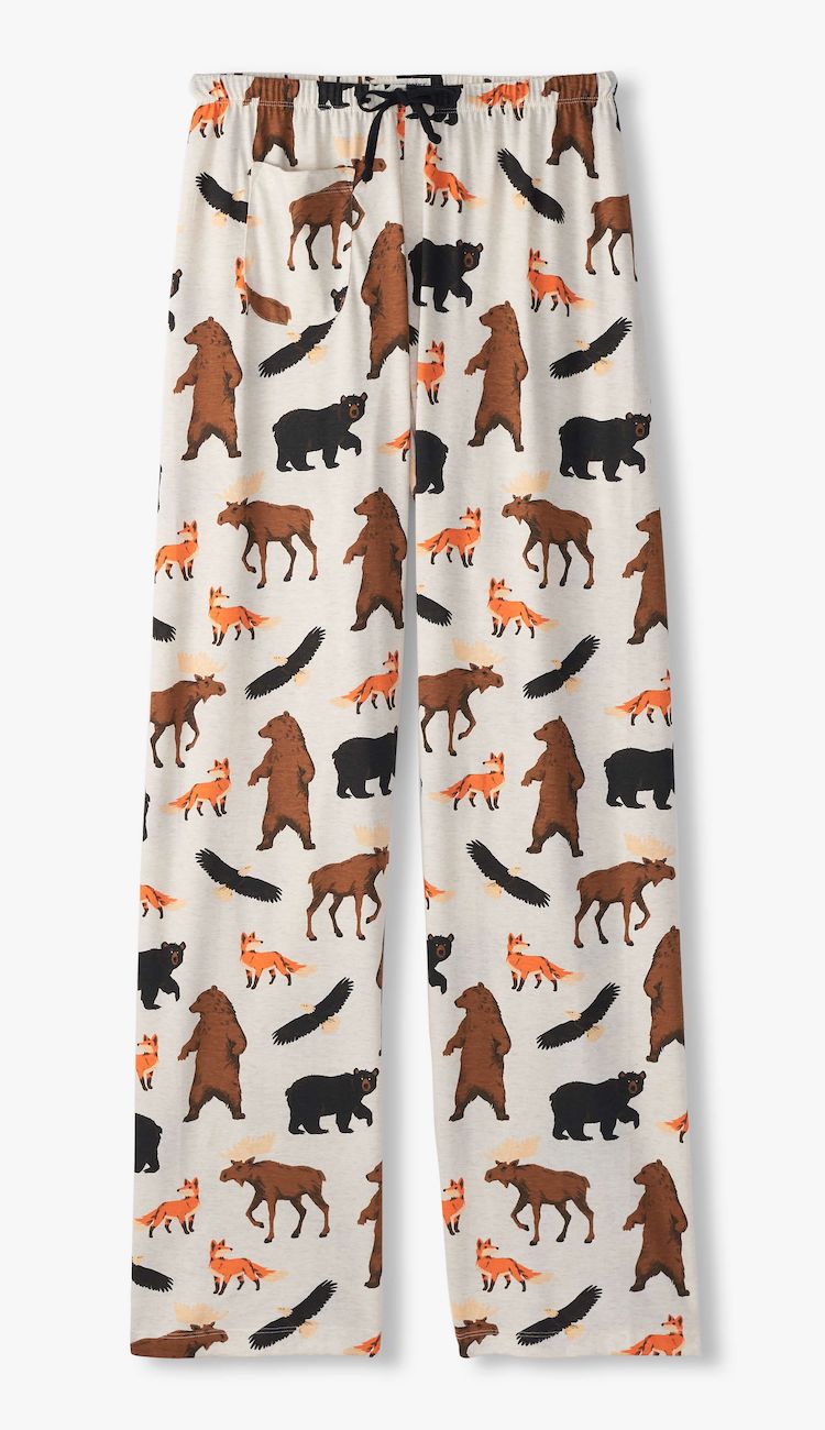 Little Blue House Damen Pyjama Hose - Wildlife - Wilde Tiere - SALE
