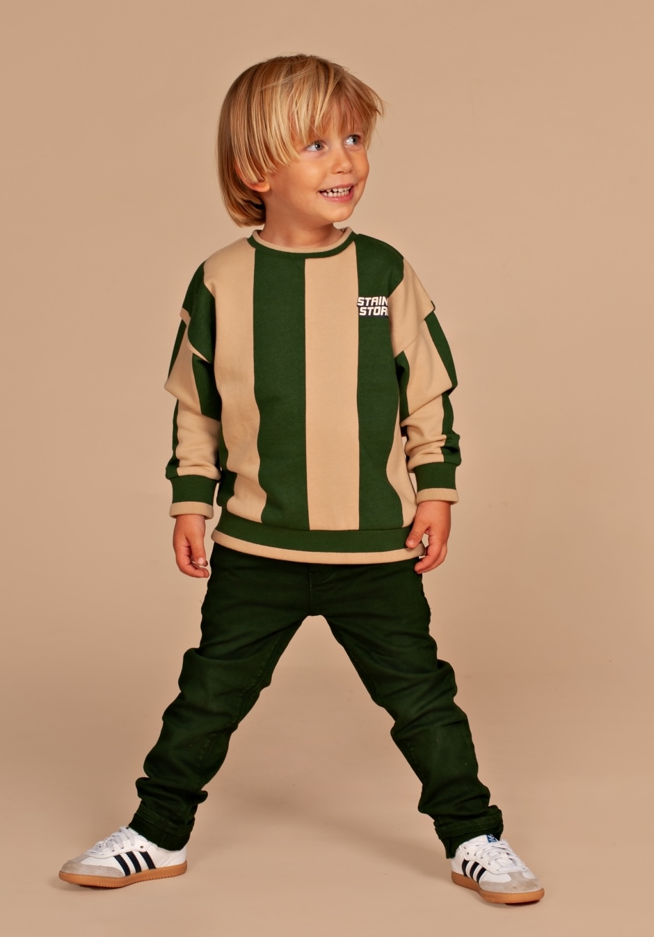 Babyface Stains & Stories Jungs Color Jeans - Forest Grün Babyface Stains & Stories Jungs Color Jeans - Forest Grün