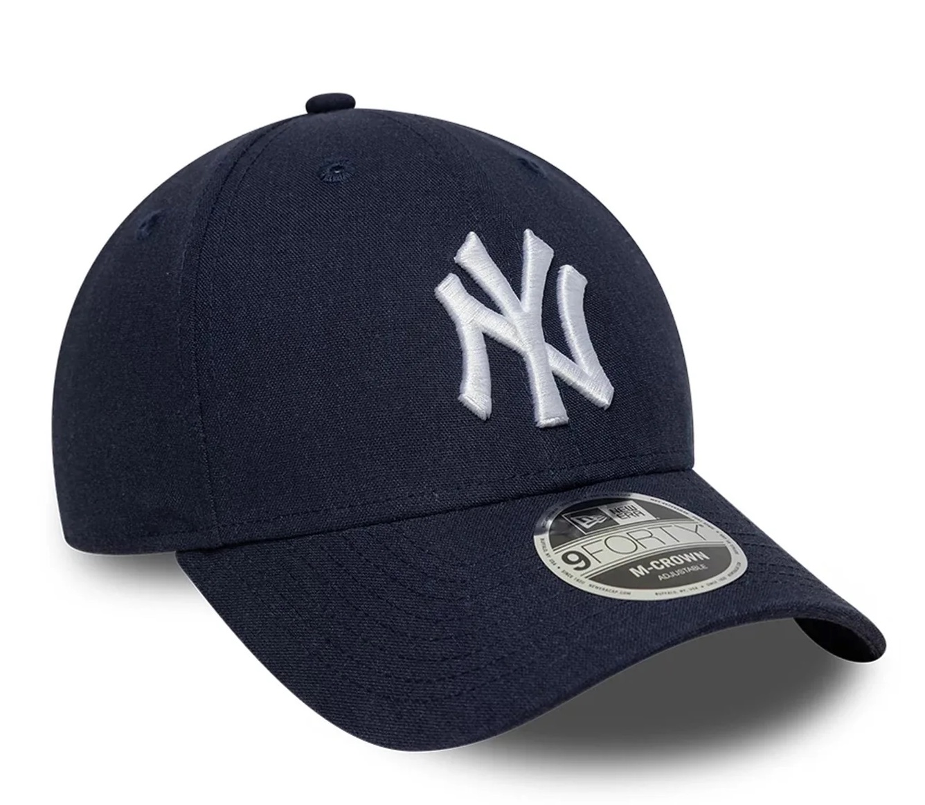 New Era Cap New York Yankees MLB Leinen 9FORTY M-Crown Verstellbare Cap - Navy Leinen New Era Cap New York Yankees MLB Leinen 9FORTY M-Crown Verstellbare Cap - Navy Leinen