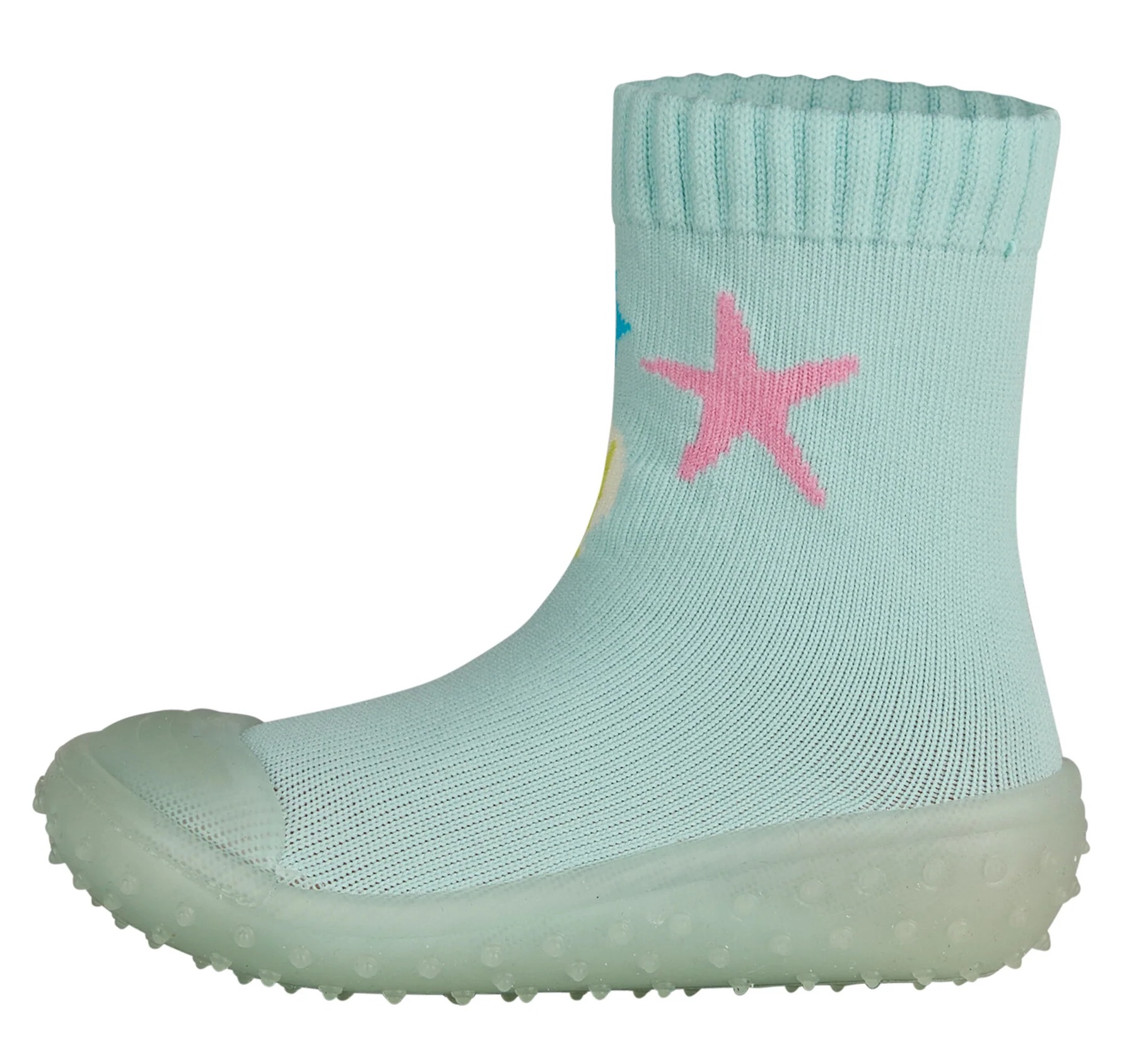 Sterntaler Adventure Socks in Hellblau mit Muschel-Motiv
