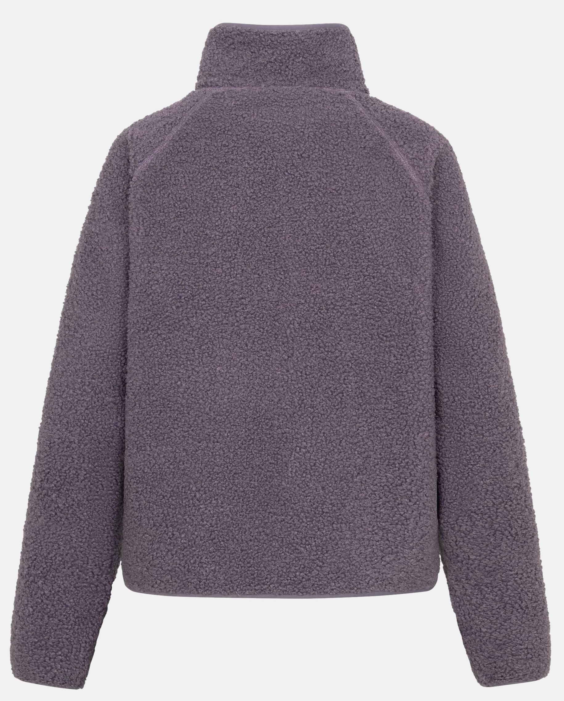 Derbe Damen Kuschelby Fleecejacke Purple Sage in Lila/Grau Derbe Damen Kuschelby Fleecejacke Purple Sage in Lila/Grau