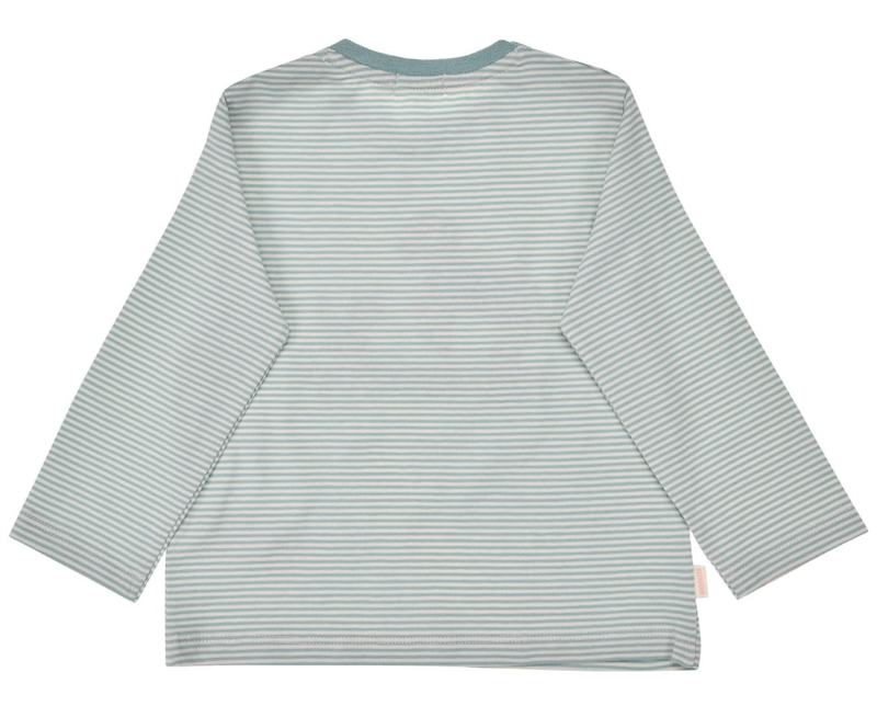 Bondi Langarm Shirt Peppermint Grün Geringelt Horsefarm - Pferd & Katze