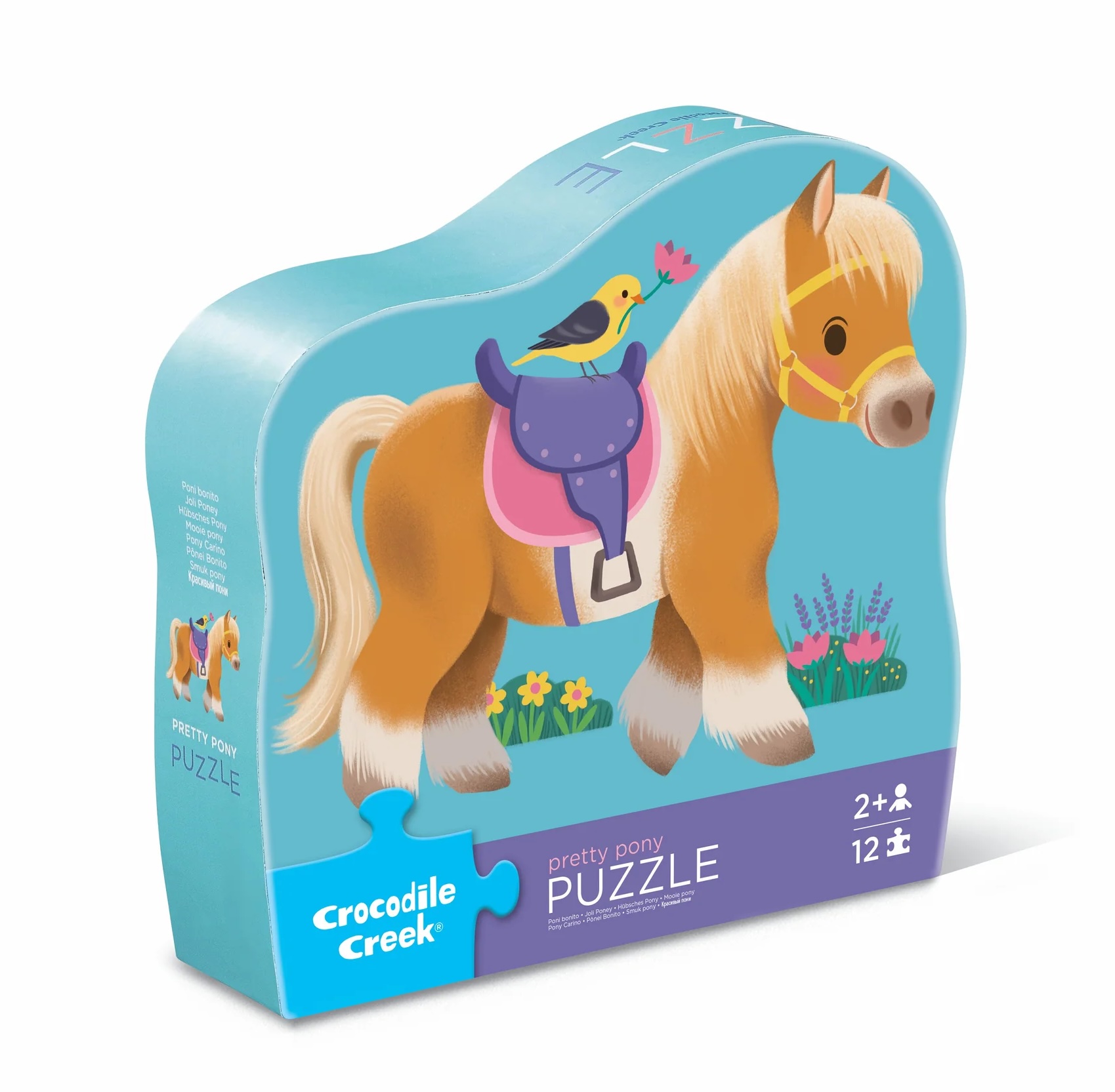 Crocodile Creek Mini Puzzle Pony - 12 Teile Crocodile Creek Mini Puzzle Pony - 12 Teile