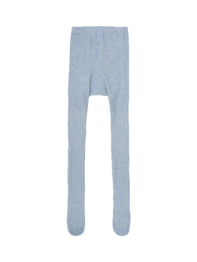 Minymo Baby Strumpfhosen mit Motiv auf der Rückseite - Hellblau mit Bär Minymo Baby Strumpfhosen mit Motiv auf der Rückseite - Hellblau mit Bär