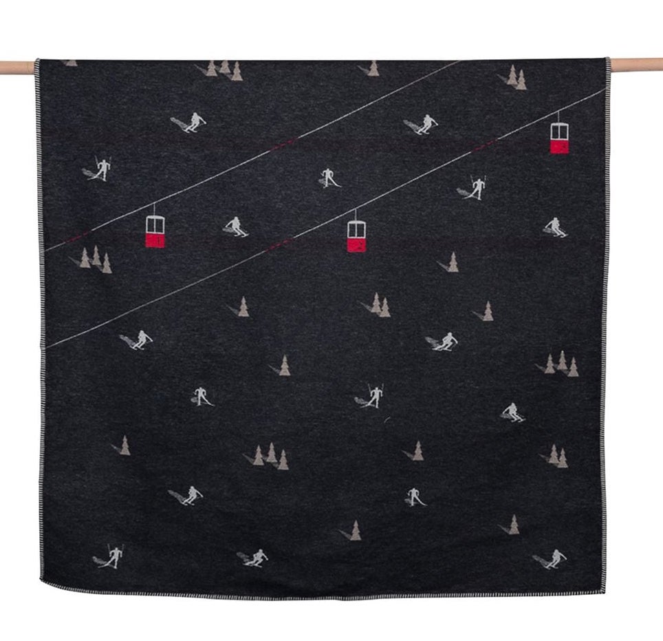 4555_98_1 David Fussenegger Sylt Flanneldecke - Skipiste