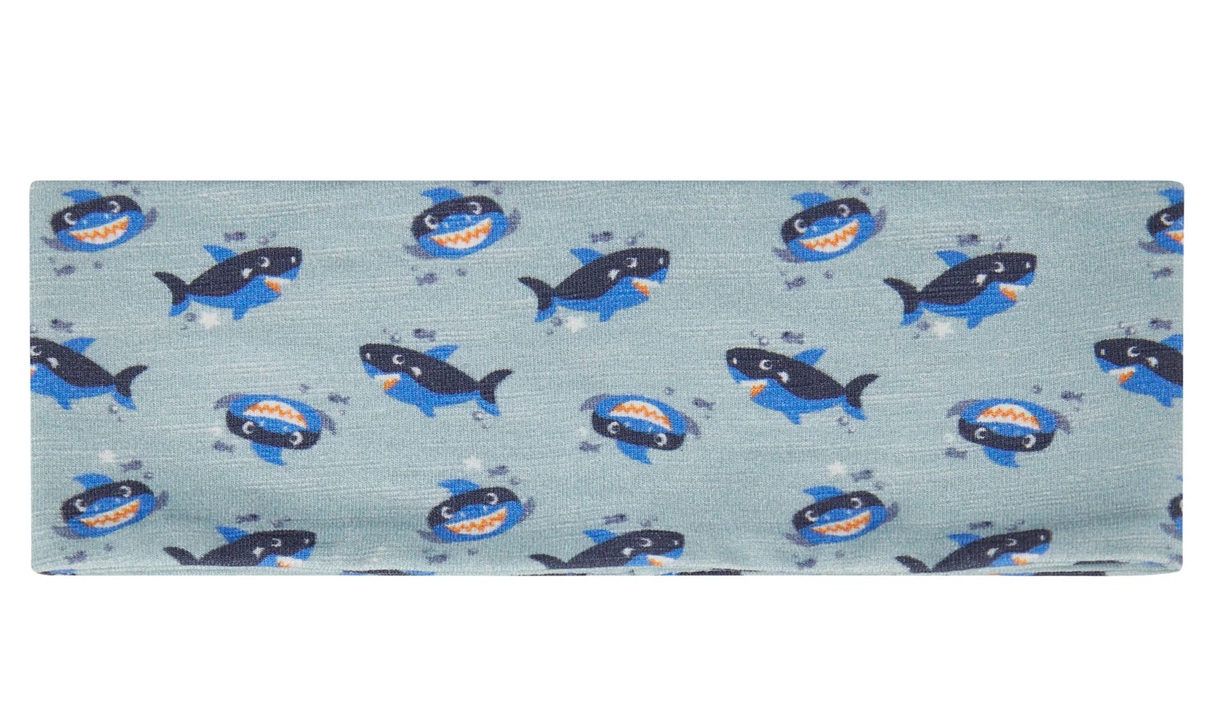 Sterntaler Stirnband Jersey in Blau mit Haien Sterntaler Stirnband Jersey in Blau mit Haien