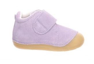 e4e5608c98c78edf453f2554ec00f16a6bc0098b Lurchi Leder Lauflernschuhe FIDY mit Klett - Lilac (Flieder)