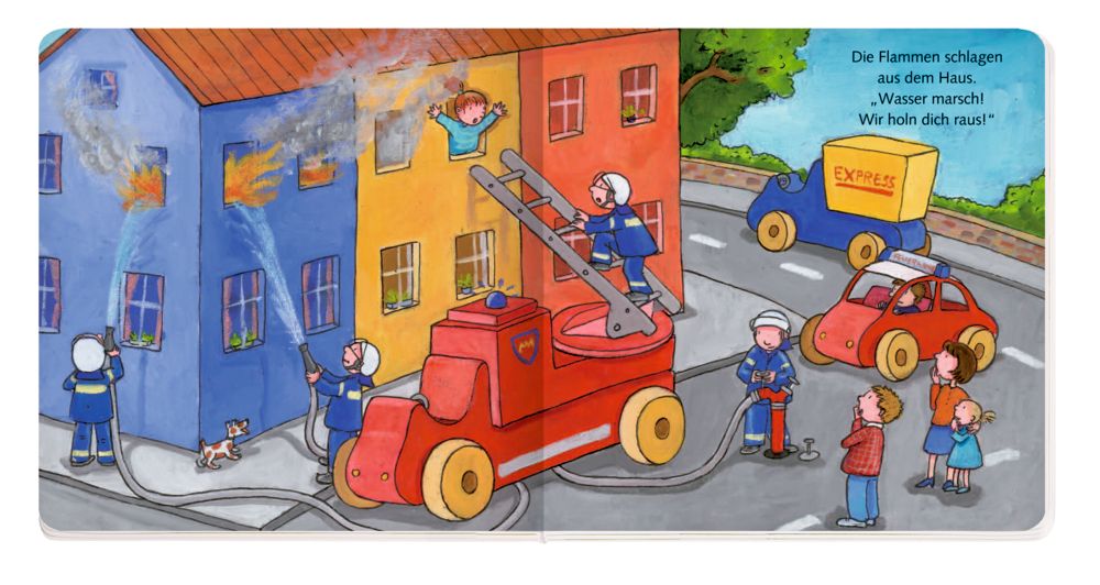 Coppenrath Buch & Spielzeug Meine kleine rote Feuerwehr