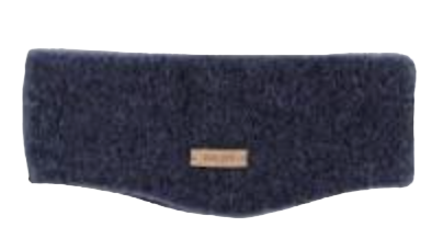 Pure Pure Merinowolle Stirnband in Marineblau