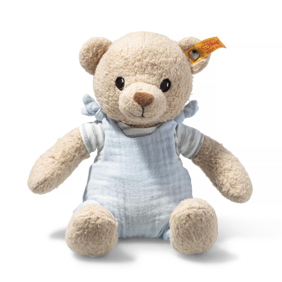 4001505242625 Steiff GOTS Niko Teddybär in Blau