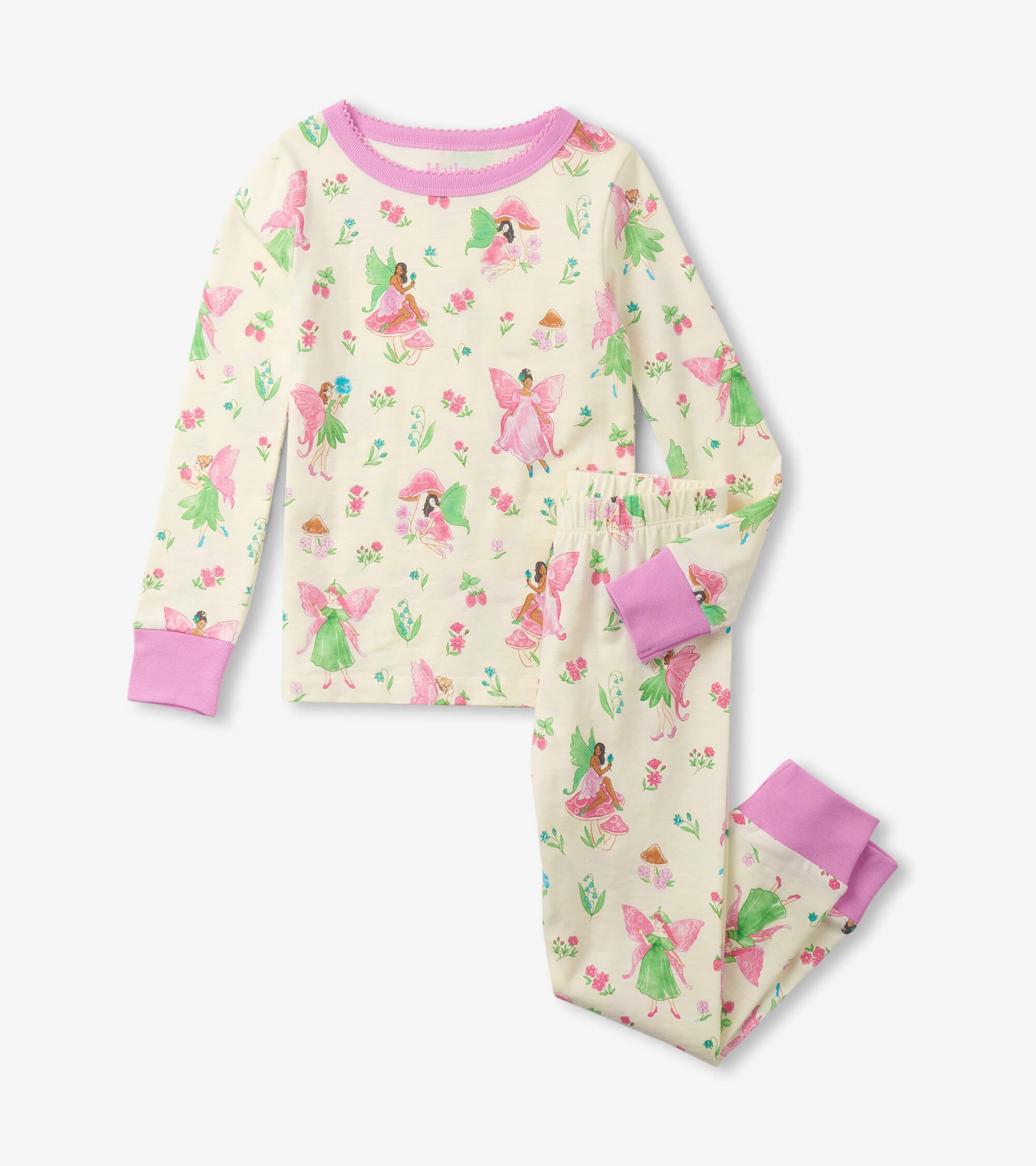 S24FFK1789 Hatley Langarm Pyjama - Feen im Wald