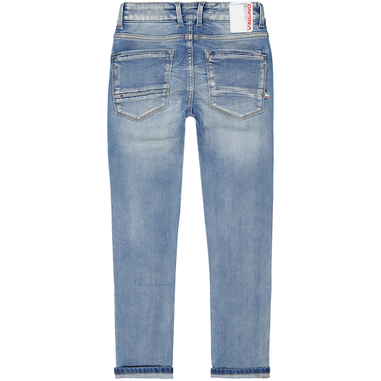 EF21KBD42001_AMOS_Old-Vintage_BACK Vingino Jeans Amos Super Soft Denim Hose in Old Vintage - Skinny Fit