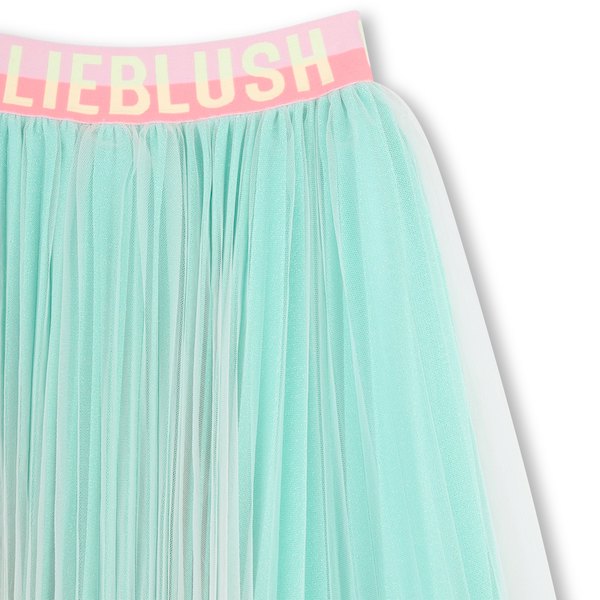Billieblush Plisse Rock in Mint Grün mit Glitzer & Tüll Billieblush Plisse Rock in Mint Grün mit Glitzer & Tüll
