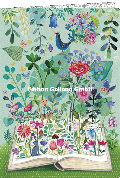Edition Gollong Notizbuch A5 - Blumenbuch