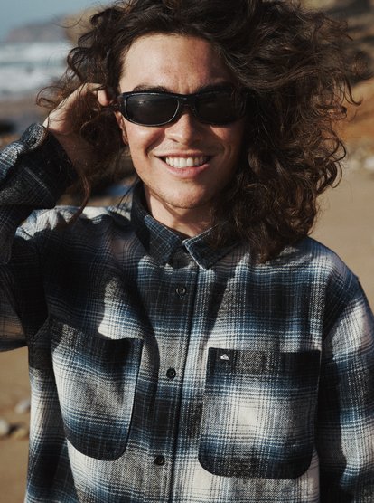 Quiksilver Glenbrook Holzfeller Karohemd Überhemd für Männer in Blau Quiksilver Glenbrook Holzfeller Karohemd Überhemd für Männer in Blau