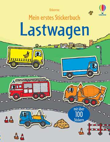 Usborne Mein erstes Stickerbuch Lastwagen