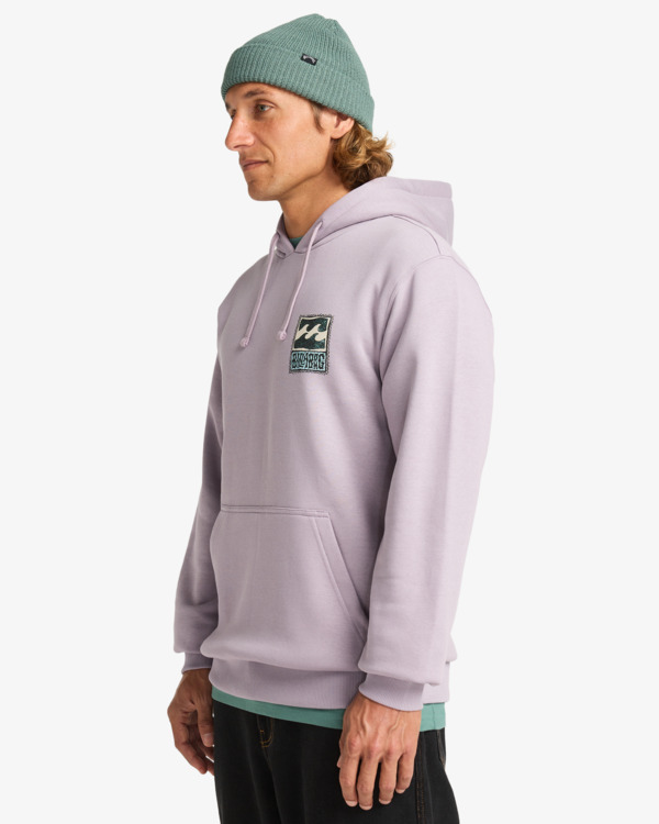 Billabong Foundation Po Hoodie in Smokey Flieder Kapuzenpulli für Herren
