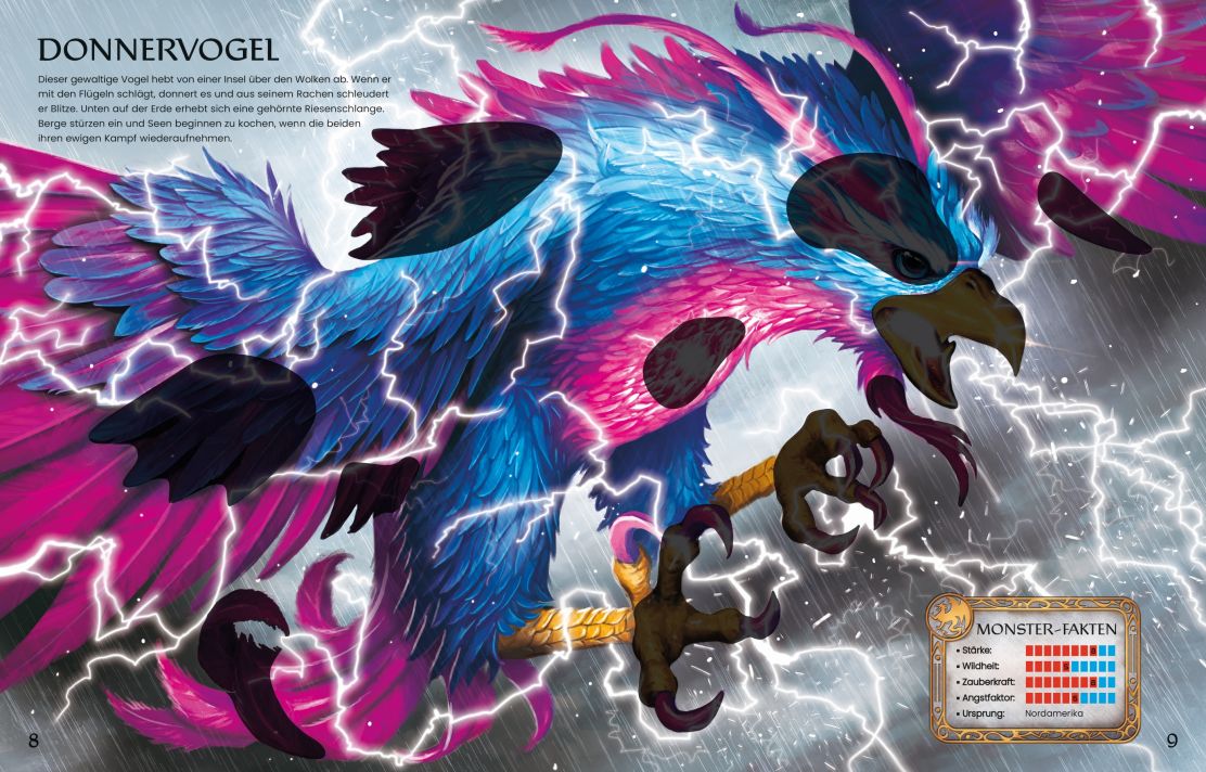 Usborne Der große Stickerspaß - Mythische Monster