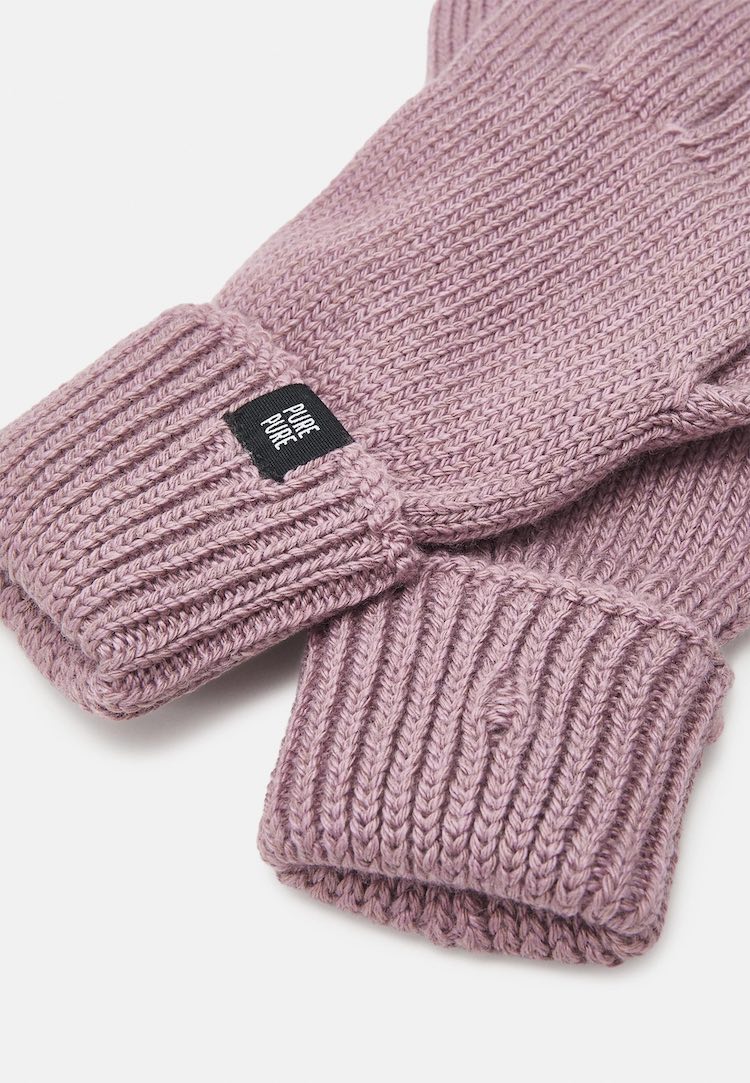 PURE PURE Sky Kinderhandschuhe Wolle Seide in Dusty Fleider