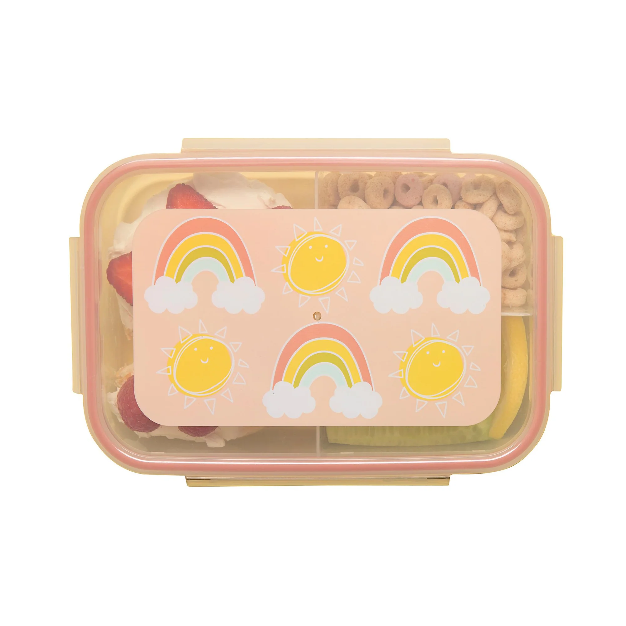 SugarBooger Bento Box - Brotzeitbox Rainbows & Sunshine - Regenbogen