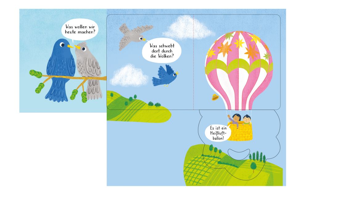 Usborne Das kleine Buch mit großen Klappen: An einem Sonnentag