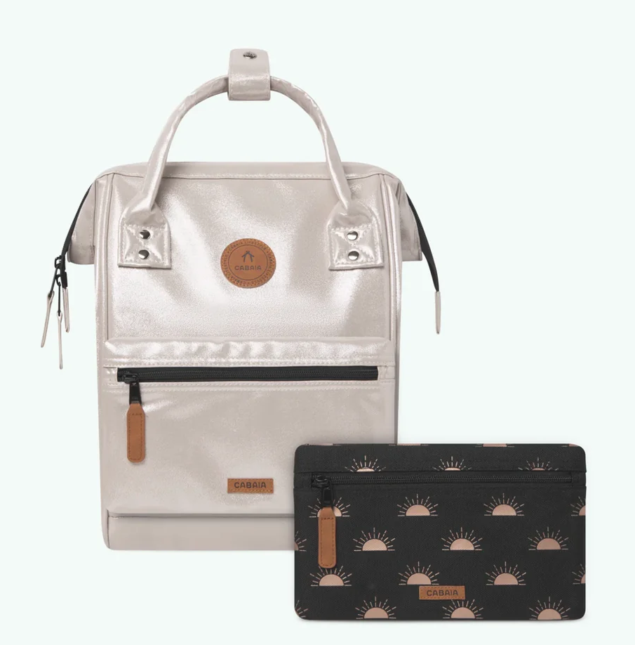 Cabaia Rucksack HONOLULU Small mit Laptop-Fach - Irisierend Gold Glam Cabaia Rucksack HONOLULU Small mit Laptop-Fach - Irisierend Gold Glam
