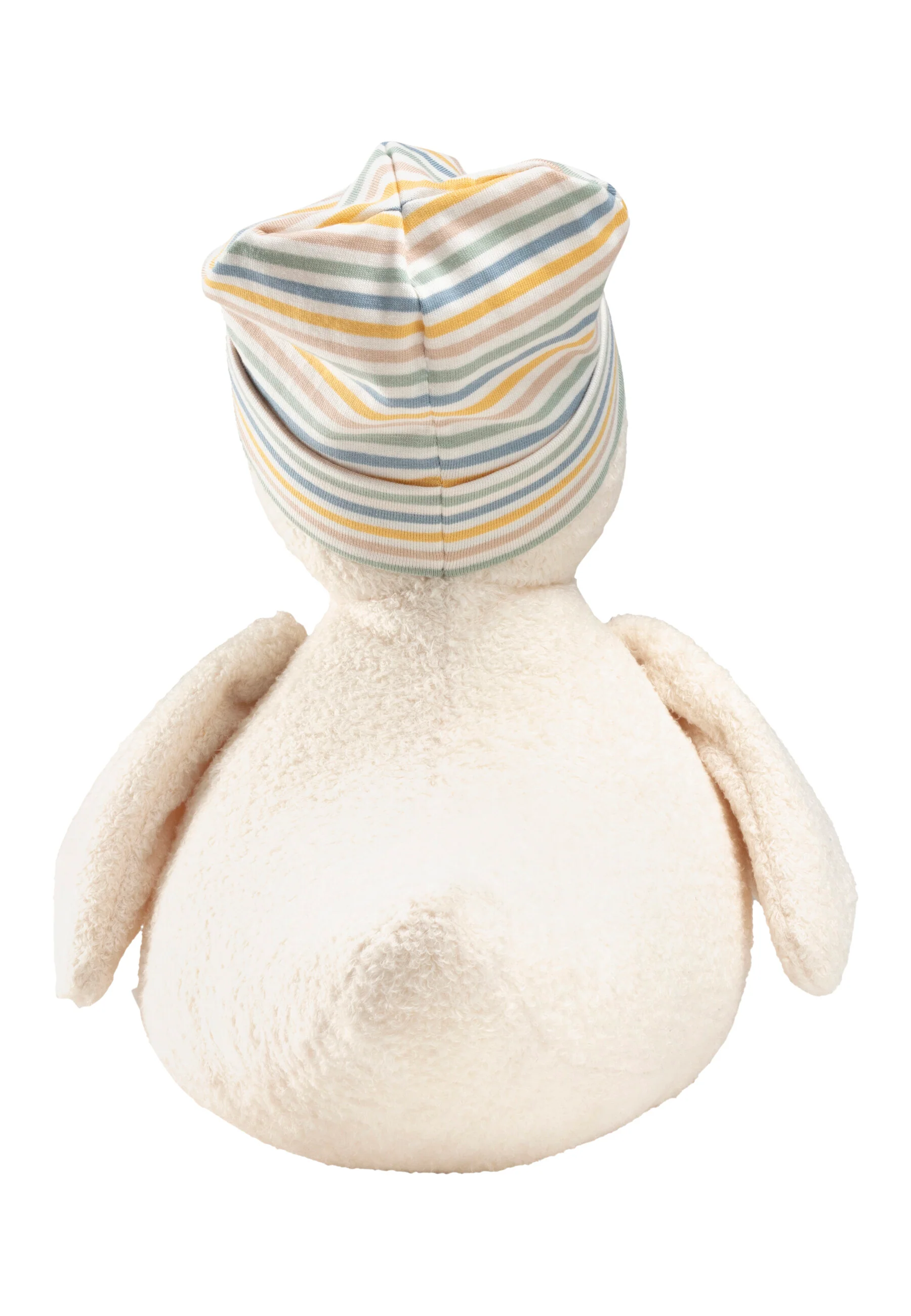 Sterntaler Kuscheltier XL Ente Edda in cremeweiß mit Regenbogen