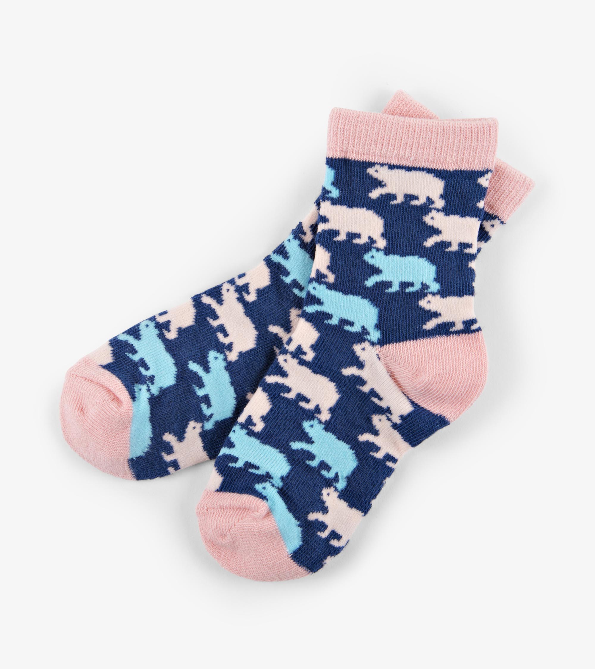 SO3WIBE438Cu1uy4NGOTe8Y Little Blue House Kinder Socken - Cottage Bären