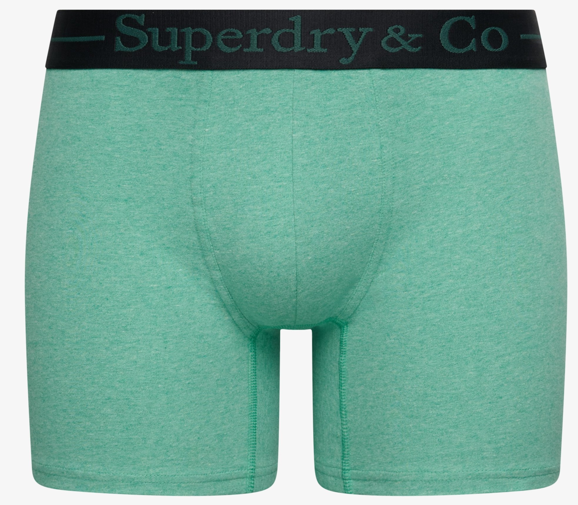 Superdry Herren Boxer 3er Set - Forest Marl/Green Marl/Green Gift