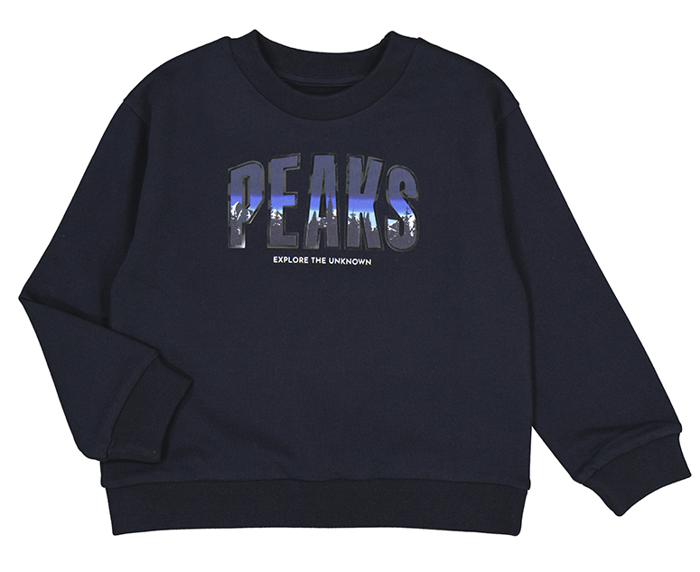 Mayoral Boys Sweatshirt in Dunkelblau - Berge - Peaks - SALE