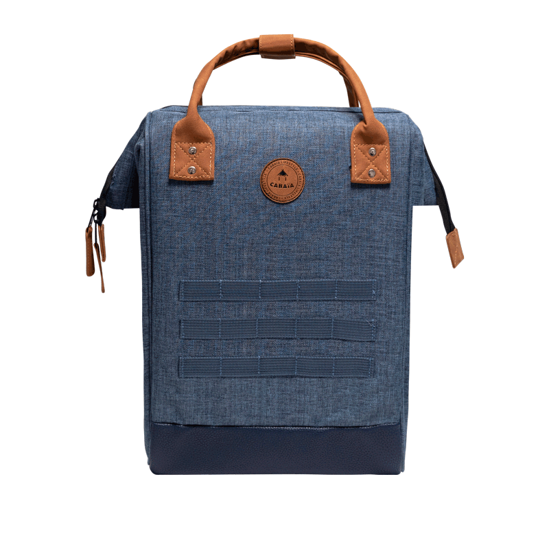 TM80S-SS20-PARIS-MEDIUM-FACE-BD_1080x Cabaia Rucksack PARIS (mit Laptop-Fach) Medium - Marineblau Meliert