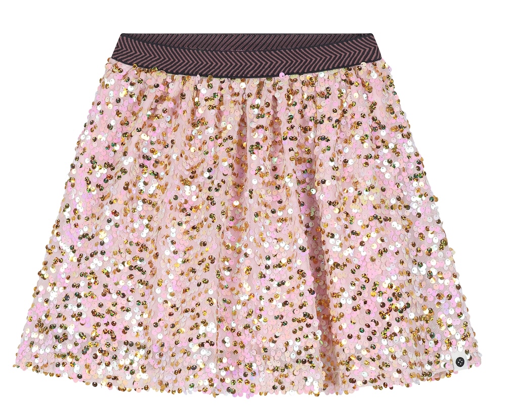 Babyface Stains & Stories Glitzer Rock in Blush Rosa