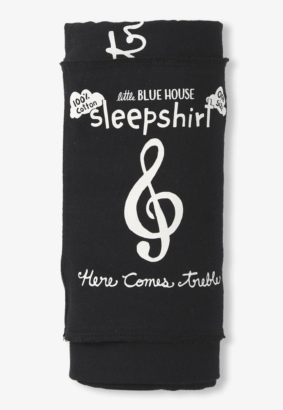 Little Blue House Damen Sleepshirt - Here Comes Treble - Musiker
