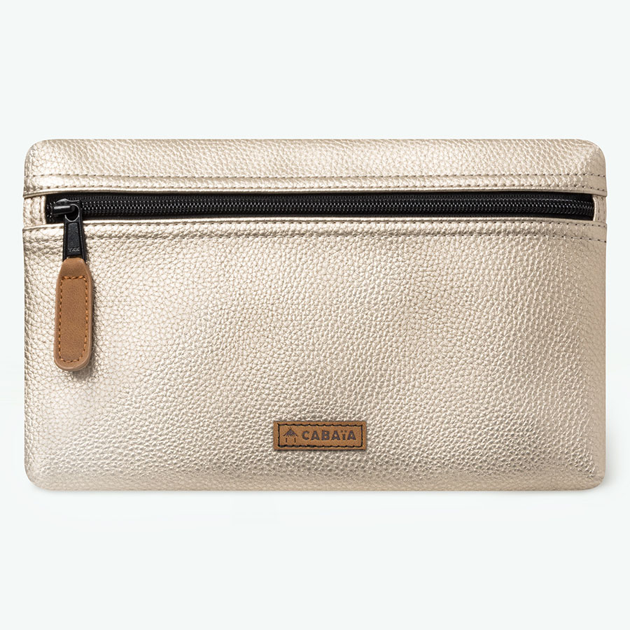 3701328356004_230 Cabaia Rucksack ALGIERS Small mit Laptop-Fach in Creme/Metalic
