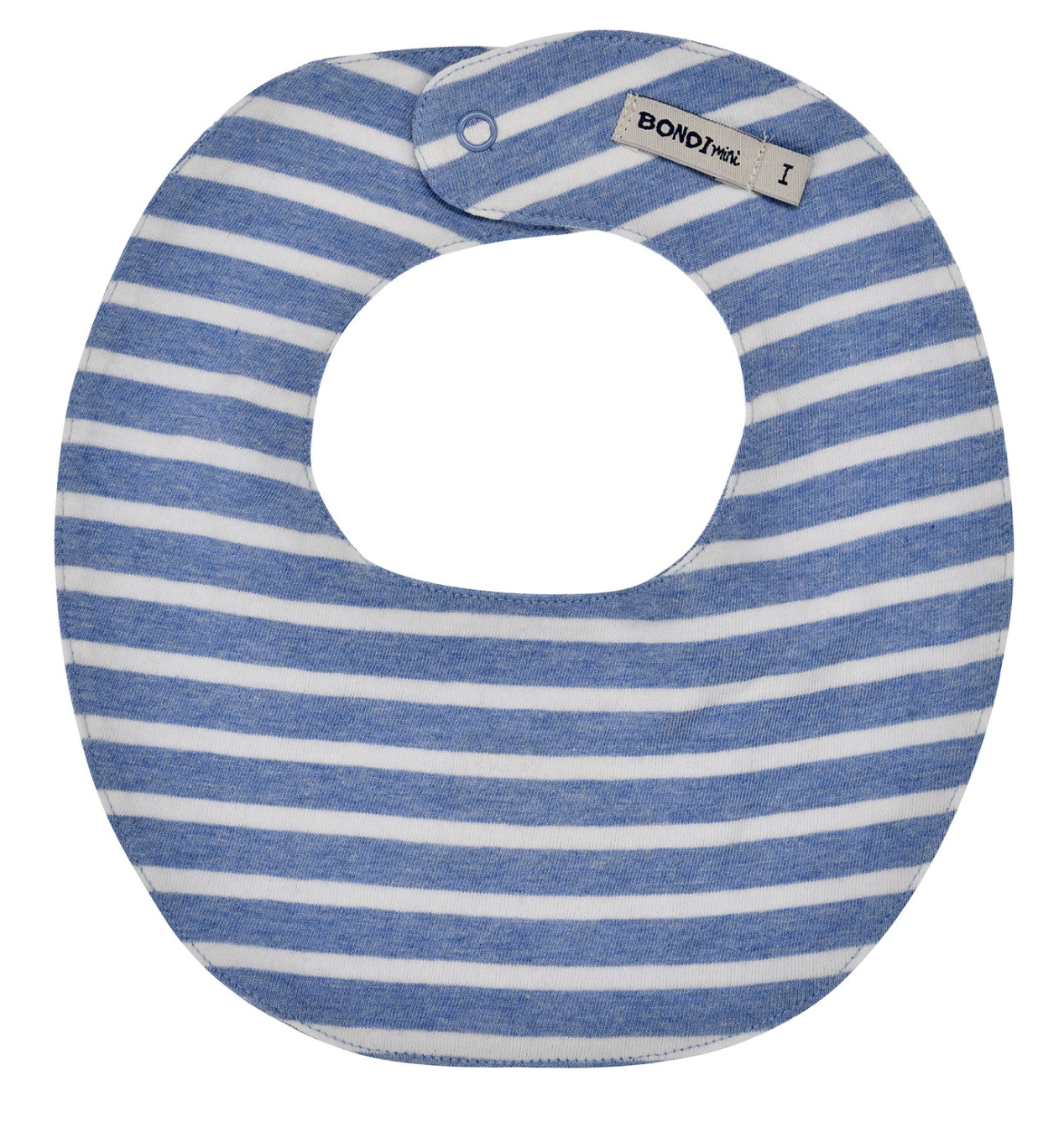 Bondi Spucktuch Wendetuch - Blau Gestreift + Bagger