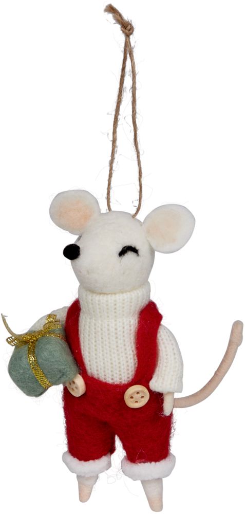 Coppenrath Filz-Anhänger Tier - Dekorative Weihnachtsschmuck - Maus Coppenrath Filz-Anhänger Tier - Dekorative Weihnachtsschmuck - Maus