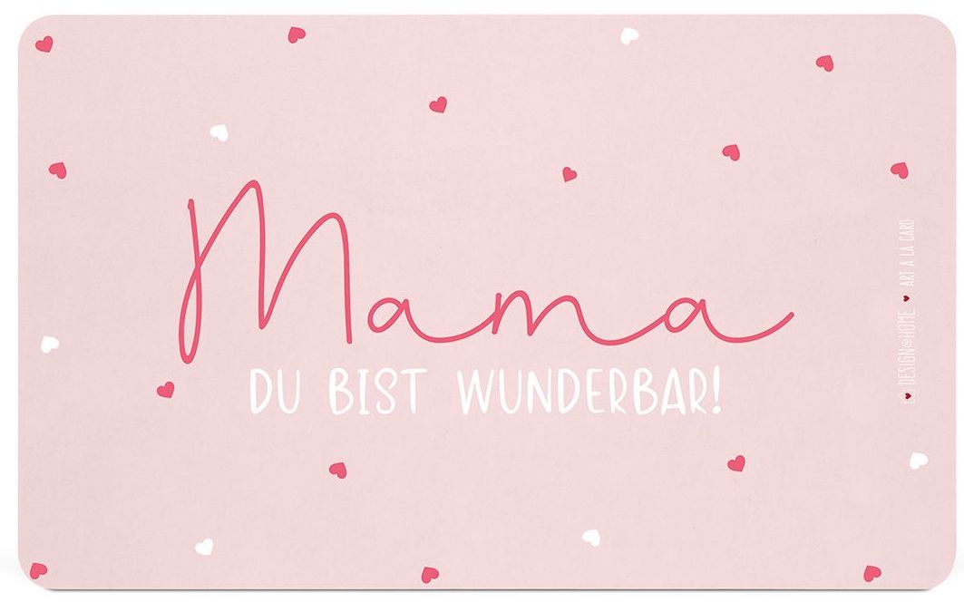 PPD Paperproducts Brotzeitbrett - Mama Du bist wunderbar!