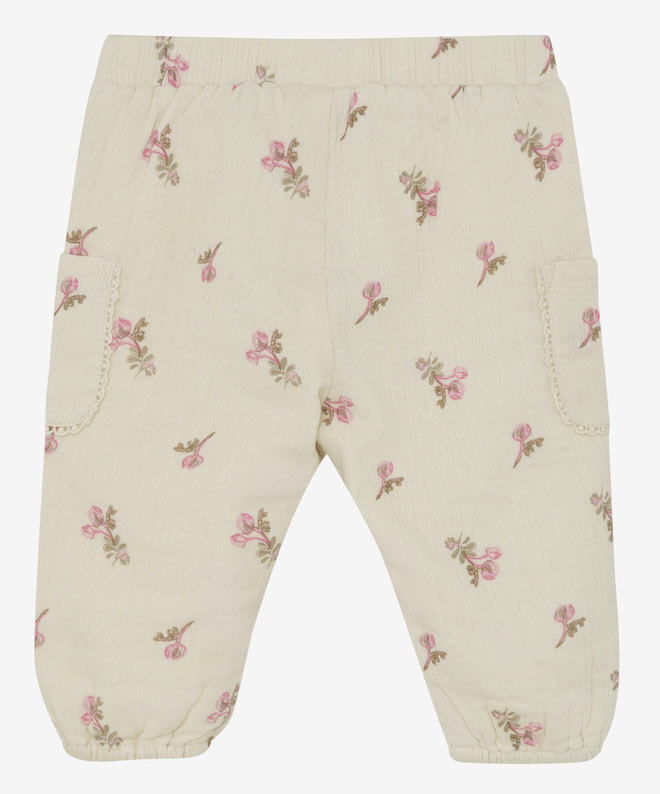 Minymo Baby Mädchen Musselin Hose in Rosa mit Blumenprint Minymo Baby Mädchen Musselin Hose in Rosa mit Blumenprint