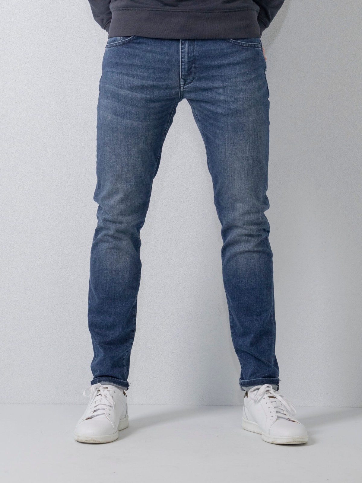 seaham_5804_l36_seaham_5804_01 Petrol Industries Seaham Slim Fit Stretch Jeans in Blue Denim