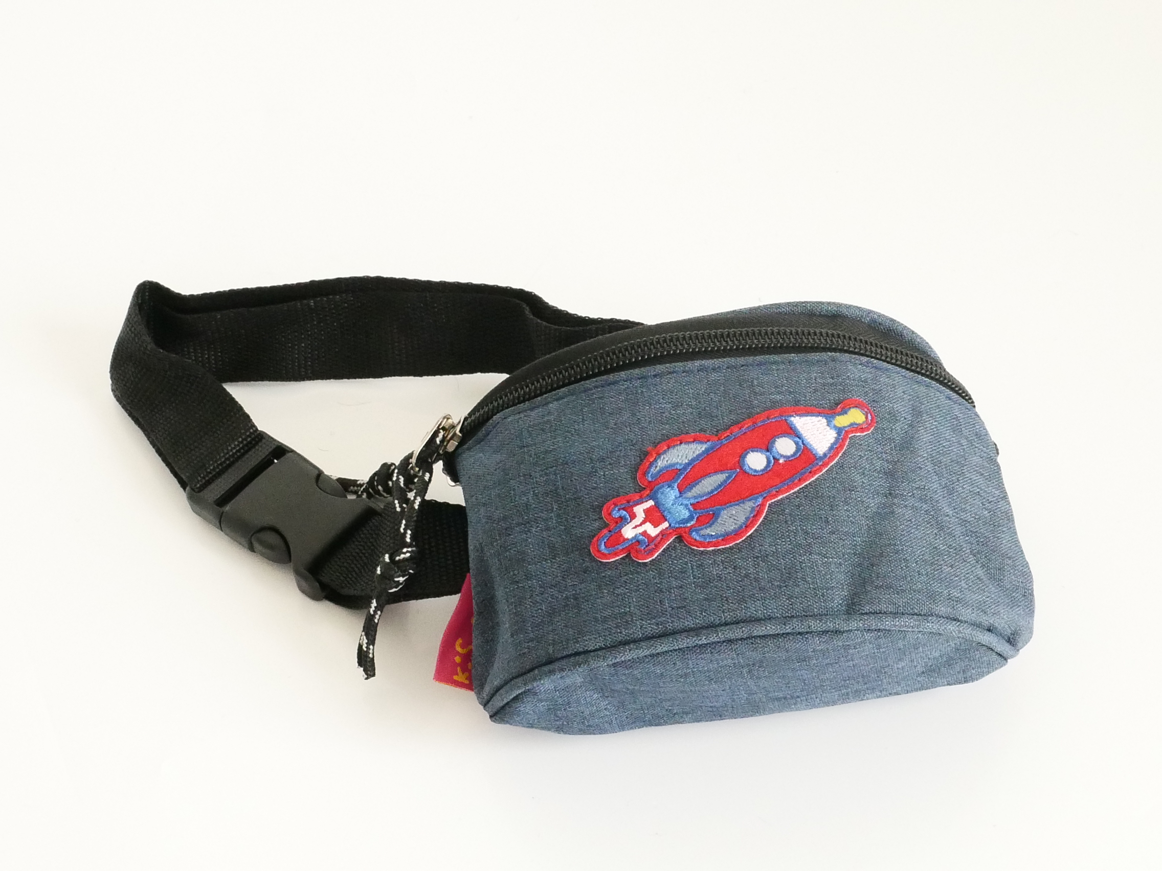 S2LDJAUjBPoQvv1sc6au2z0dfEup6t3MJYj7Bisnzt KisMe Bauchtasche Bumbag Gürteltasche in Blau - Weltraumrakete