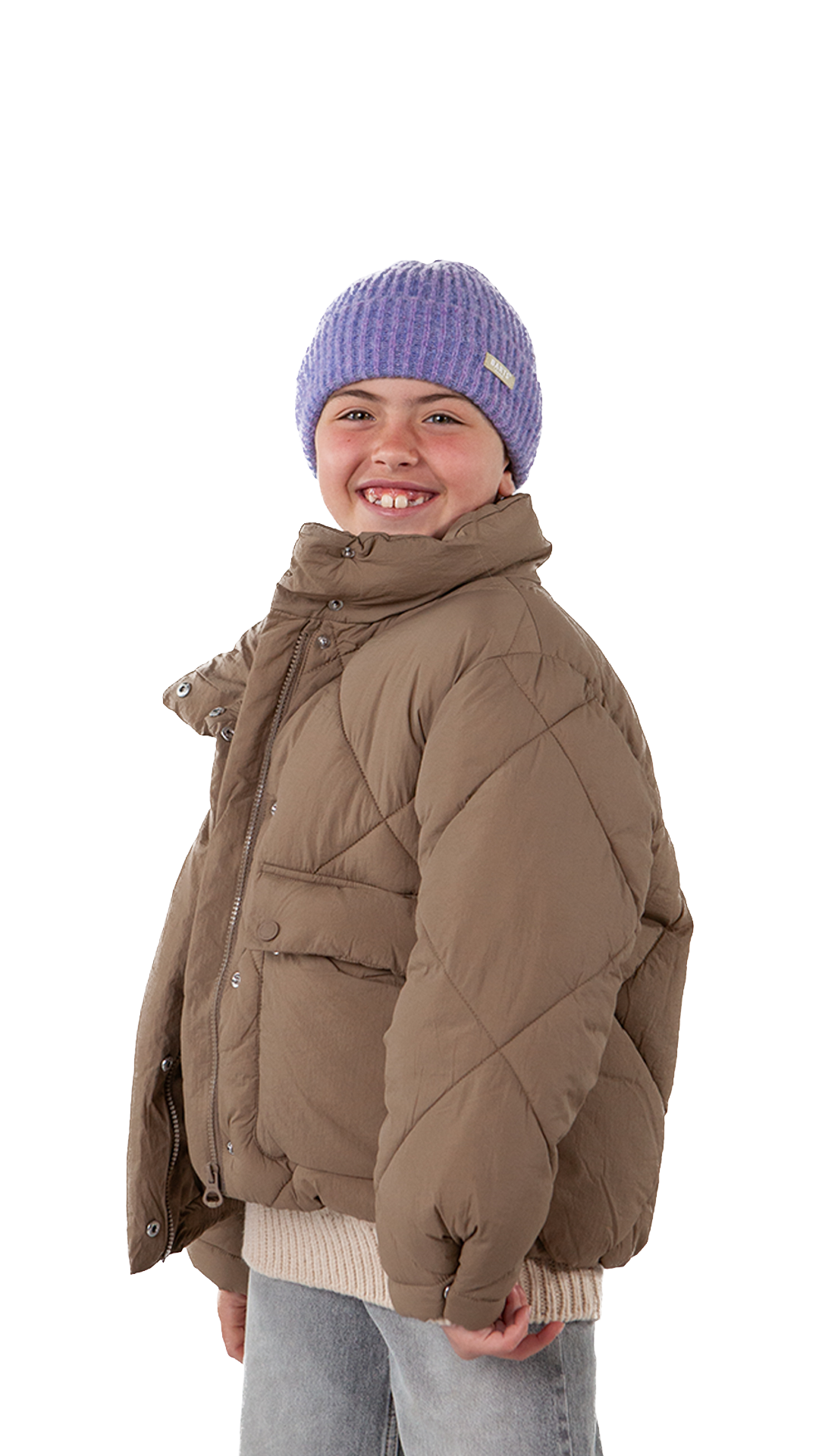 Barts Guanile Beanie mit Umschlag - Violet/Lila Barts Guanile Beanie mit Umschlag - Violet/Lila