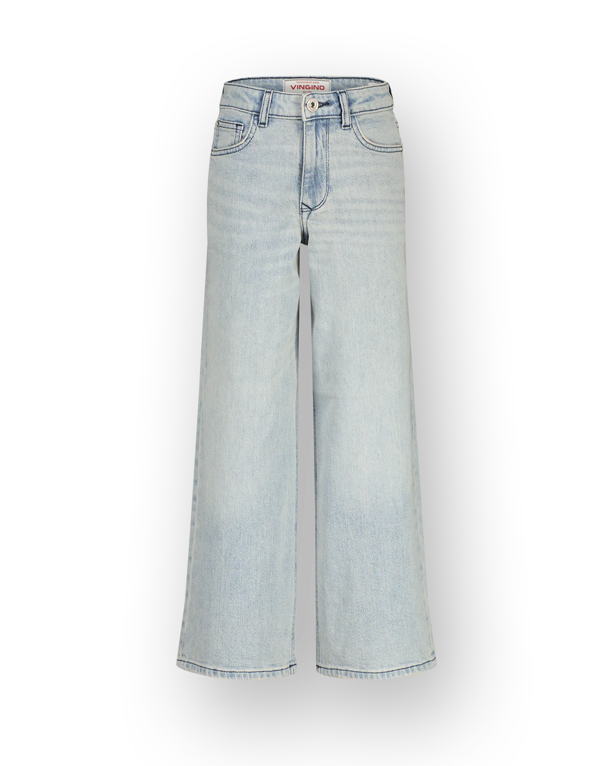 Vingino Mädchen Jeans Cita wide leg - Light Vintage