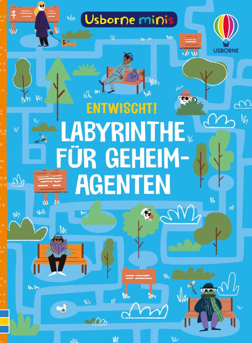 Usborne Minis - Erwischt! Labyrinthe für Geheimagenten Usborne Minis - Erwischt! Labyrinthe für Geheimagenten